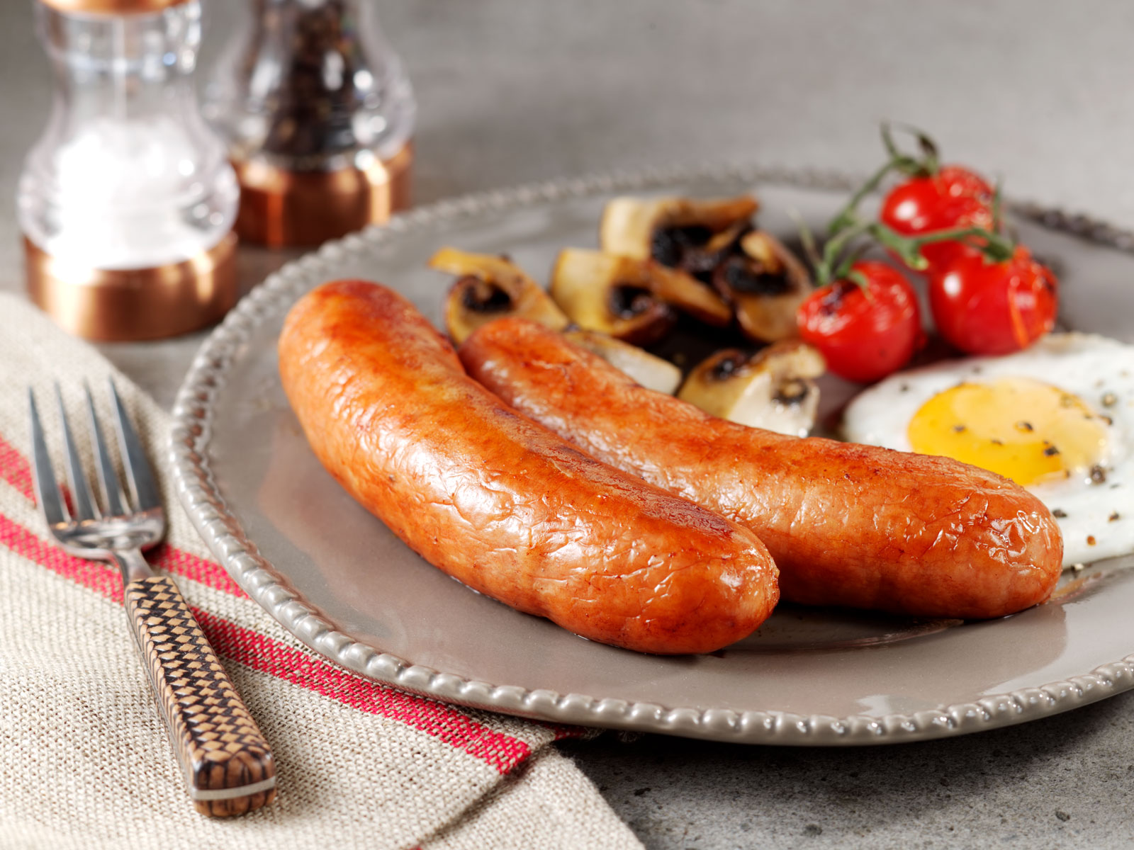 Traditional Thick breakfast Sausages AW Lashford Sausages